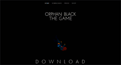 Desktop Screenshot of orphanblack.com